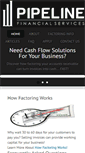 Mobile Screenshot of pipelinefinancialservices.com
